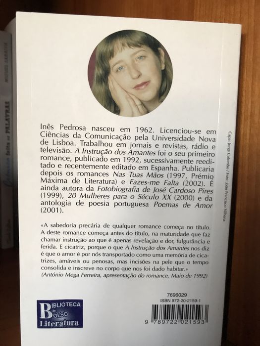 Livro - A instrução dos amantes