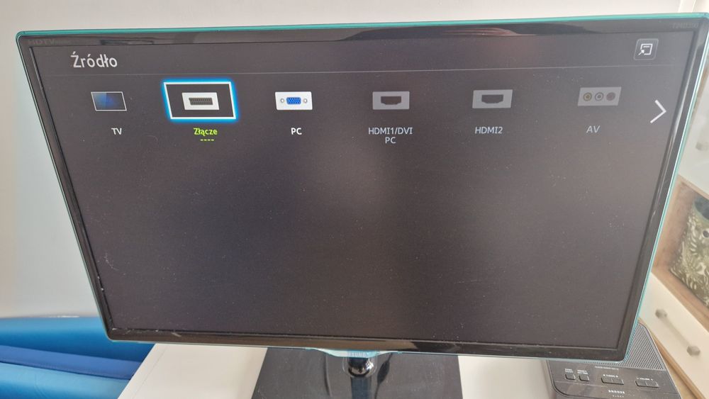 Monitor Samsung 24" z tunerem TV DVB-T  t24d390ew
