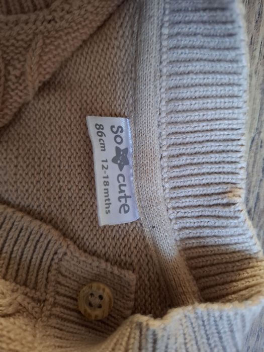 Pajacyk marki so cute, rozmiar 86