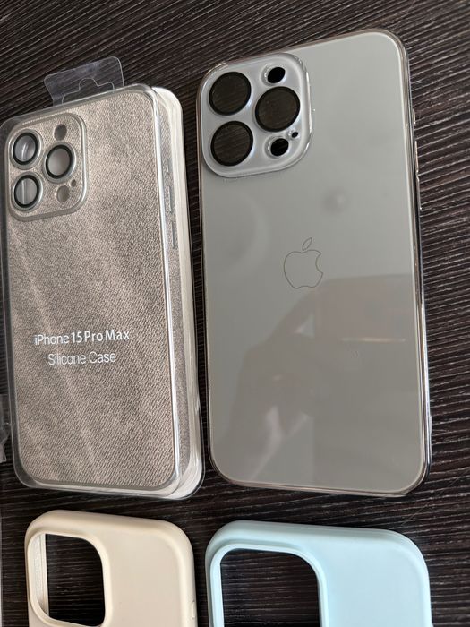 Чохли на iPhone 15 pro max 6шт за 400грн