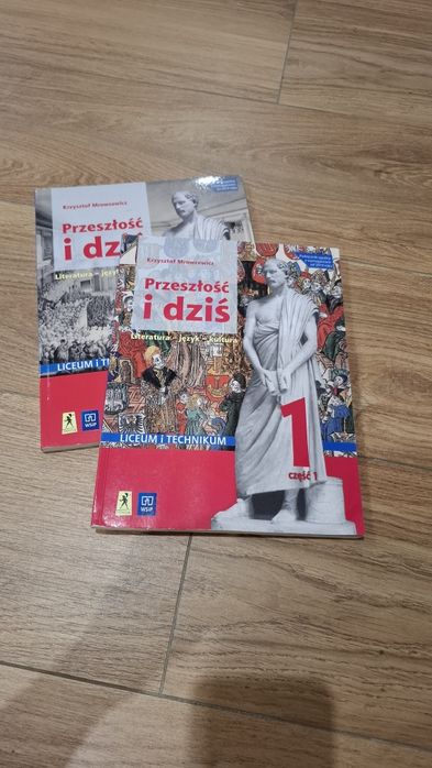 Przeszłość i dziś Język polski klasa 1 cześć 1 i 2 liceum i technikum