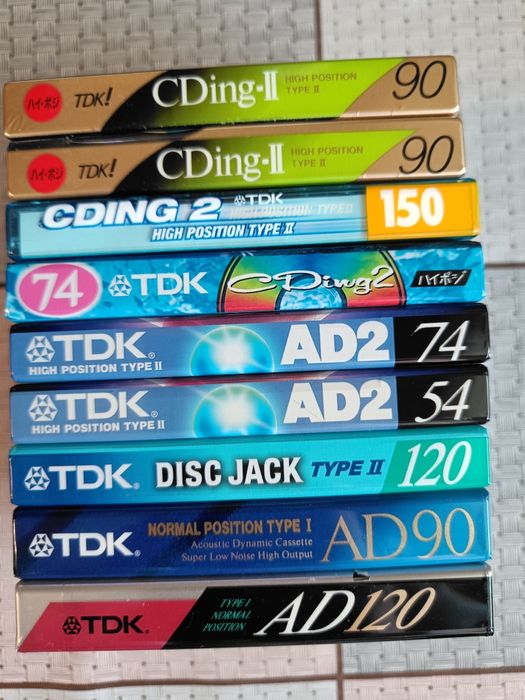 Аудіокасети TDK AD CDing2