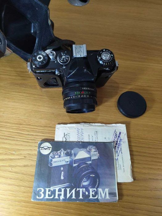 Зеніт ЕМ / Zenit EM + об'єктив Helios-44m 2/58
