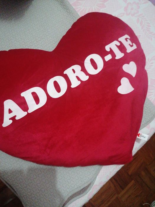 Almofada nova coração Funny e almofada zebra