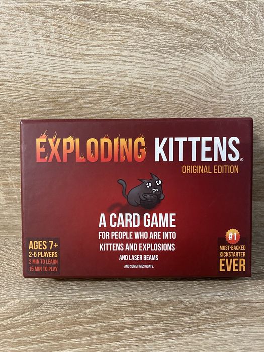 Gra exploding kittens