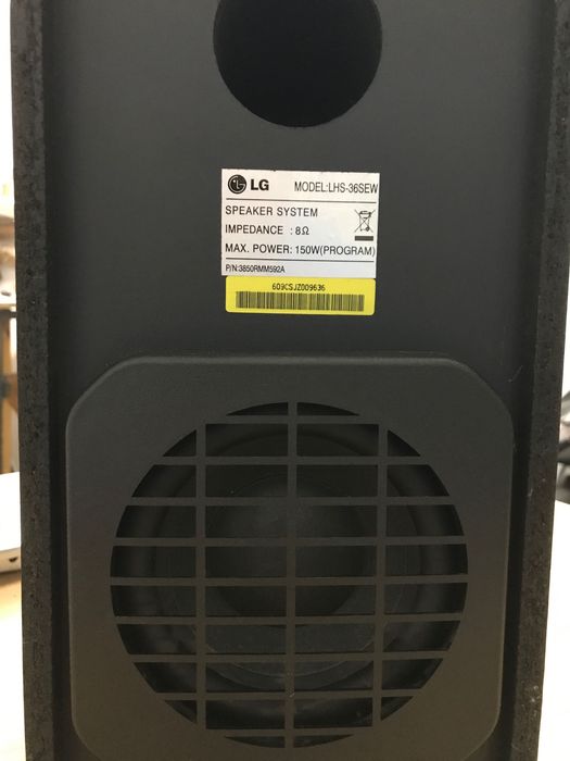 Altifalantes  de som LG