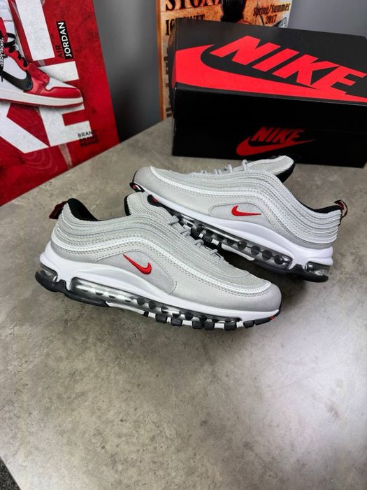 ОРИГІНАЛ‼️41-45 Nike Air Max 97 Vintage Reflective Grey shox 90