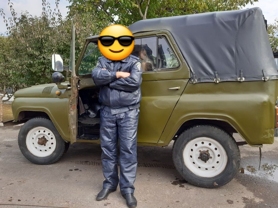 мотокомбінезон з натуральноі шкіри