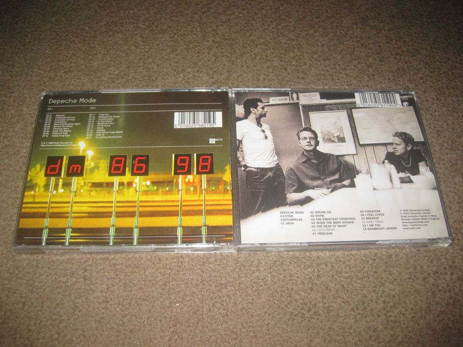 2 CDs dos "Depeche Mode"