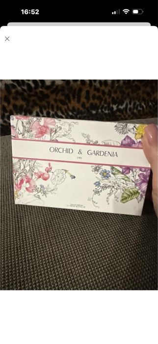 подарочный парфюмерный набор женской парфюмированной воды Zara Orchid & Gardenia