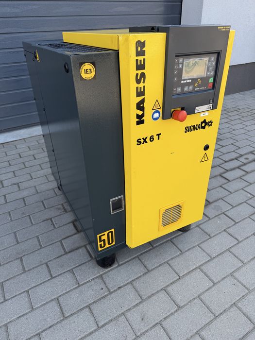 Kompresor śrubowy Kaeser SX 6 T 4KW 11 bar osuszacz