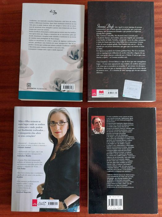 Livros de Romance - Autoras Estrangeiras