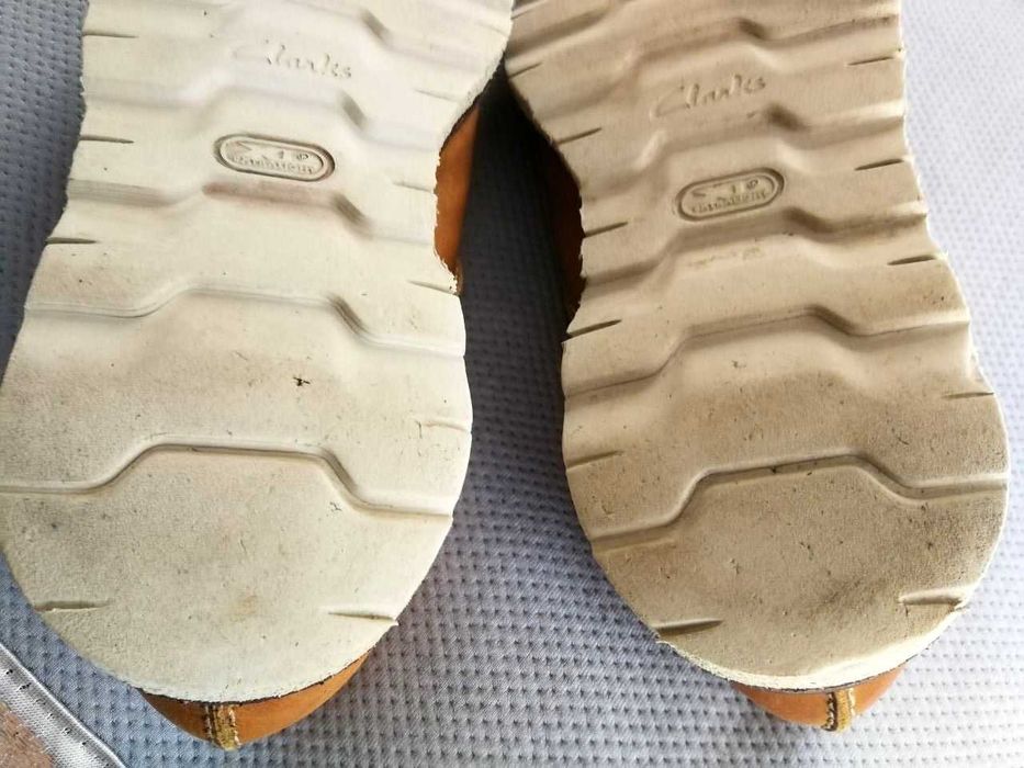 Чоловіче шкіряне взуття Clarks Active Air Оригінал Оксфорд