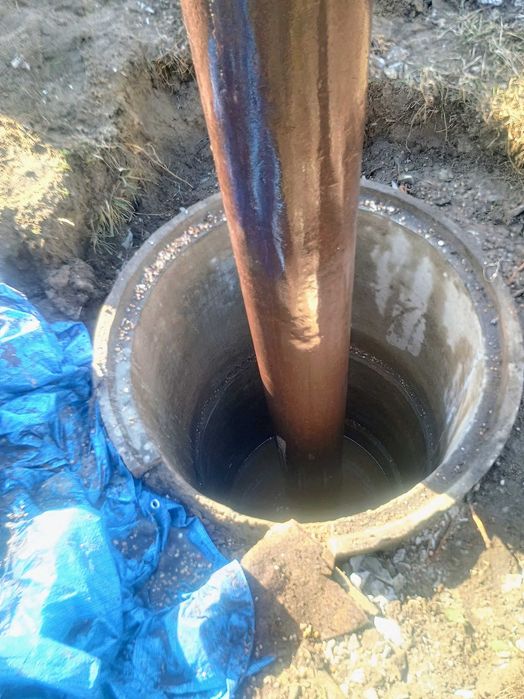 Studnie głębinowe,Kopanie studni w kręgach, czyszczenie i pogłębianie