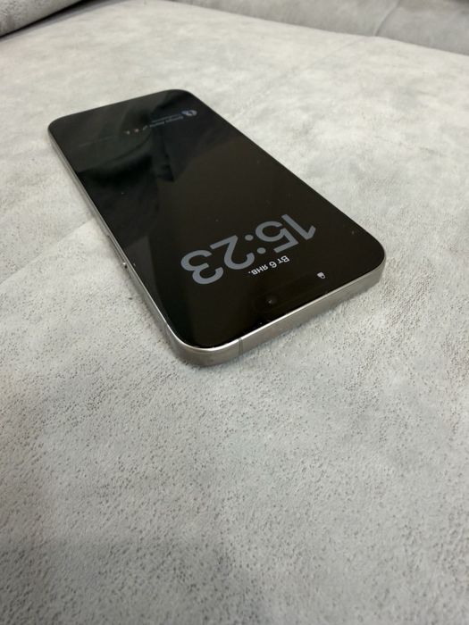 Iphone 15 pro max natural titanium