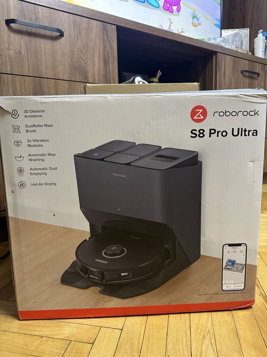 Пилосос roborock s8 pro ultra black