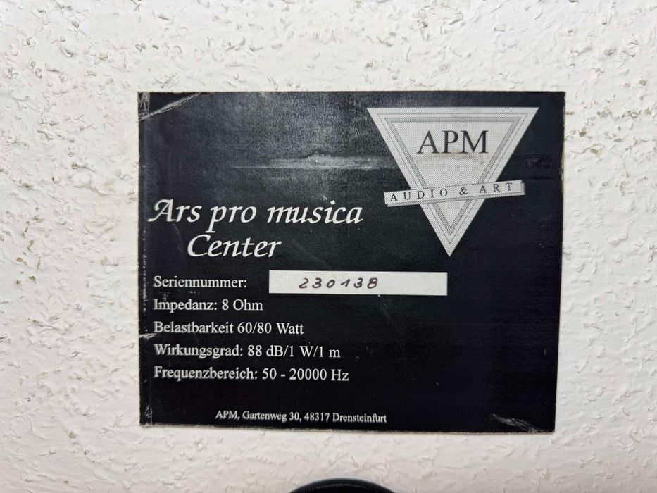 Głośnik obraz Art pro musica center