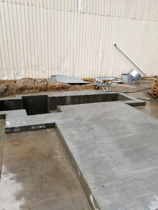 Fundamenty przemysłowe, roboty Żelbetowe, płyty fundamentowe, SSO