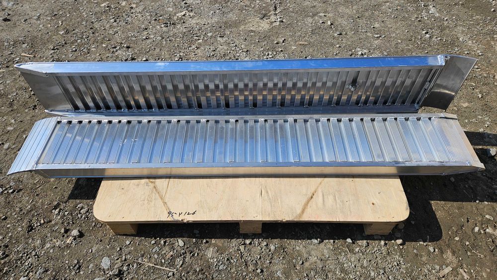 Najazdy aluminiowe od 1m-5m, do 25T - Dostawa, gwarancja, znak CE