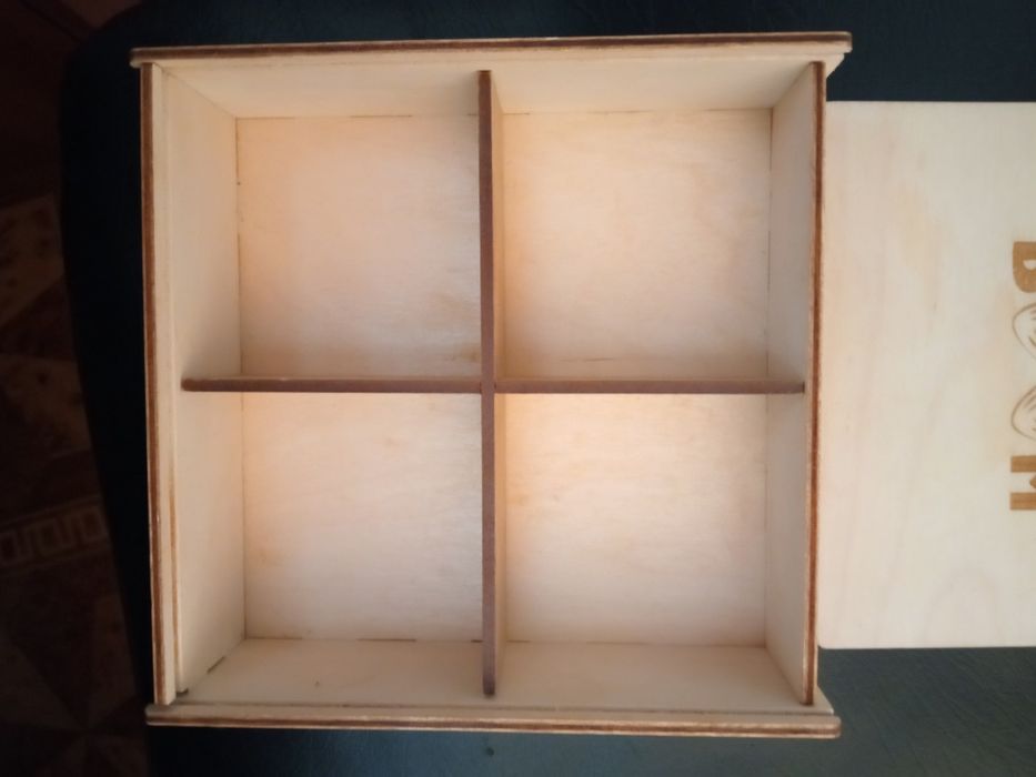 Коробочка шкатулка из фанеры 16.5 х 15.5 можно раскрасить, для мелочи