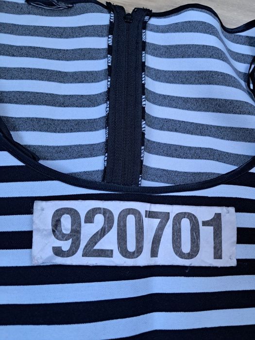 Wiezniarka sukienka strój przebranie 170 XS