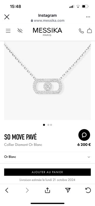 Naszyjnik  Messika premium