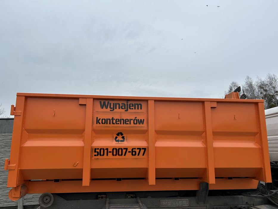 Wynajem kontenerów, wywoz gruzu i odpadów