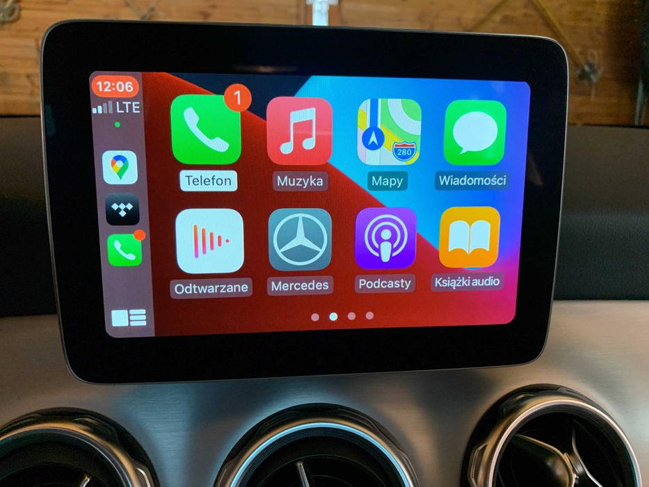CARPLAY ANDROID AUTO BMW Audi VW Mercedes Porsche Mapa Nawigacja USA