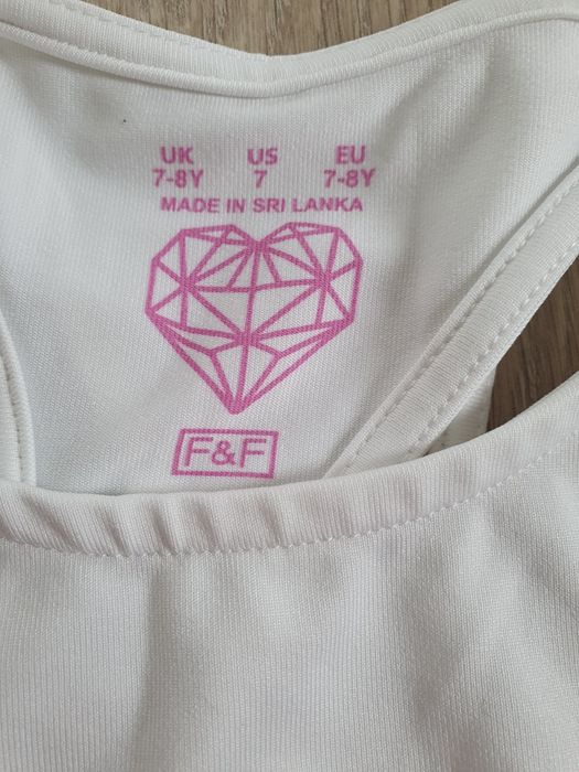 T-shirt dziewczęcy F&F