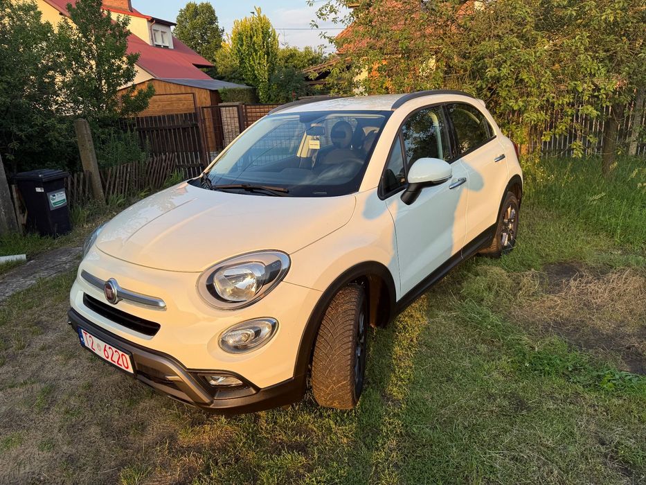 Fiat 500X 1.6 Grzane fotele Półskóra Czujniki Bezwypadkowy Zadbany Zarejestrowan