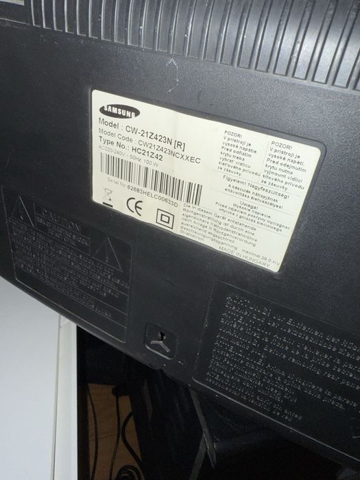 CRT retro 21” Samsung CW-21Z423N