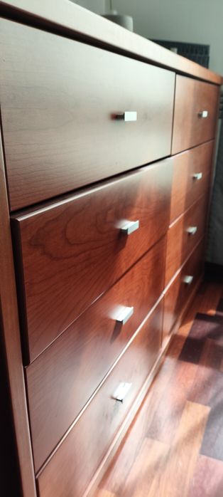 Conjunto cómoda e 2 mesas de cabeceira