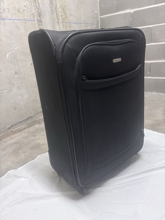 Mala samsonite preta tecido