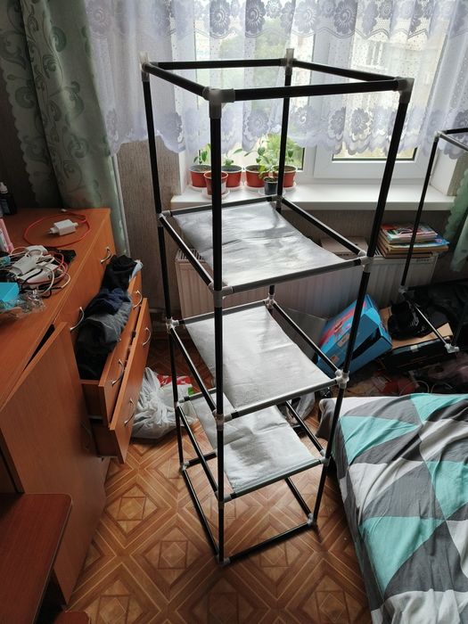 Продам пятиярусный тканевый стеллаж