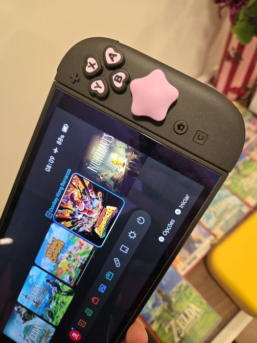 Nintendo switch 2 com jogos e garantia