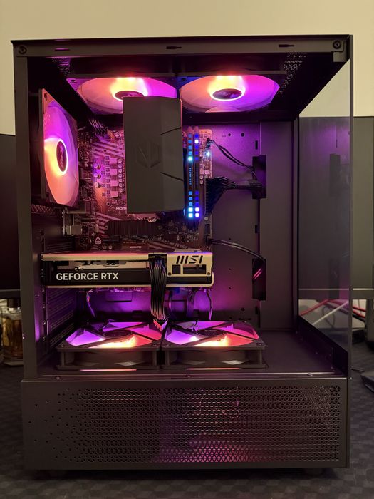Komputer gamingowy nowy RTX 5060 | Ryzen 5500 | 1 TB SSD | 16 GB RAM |