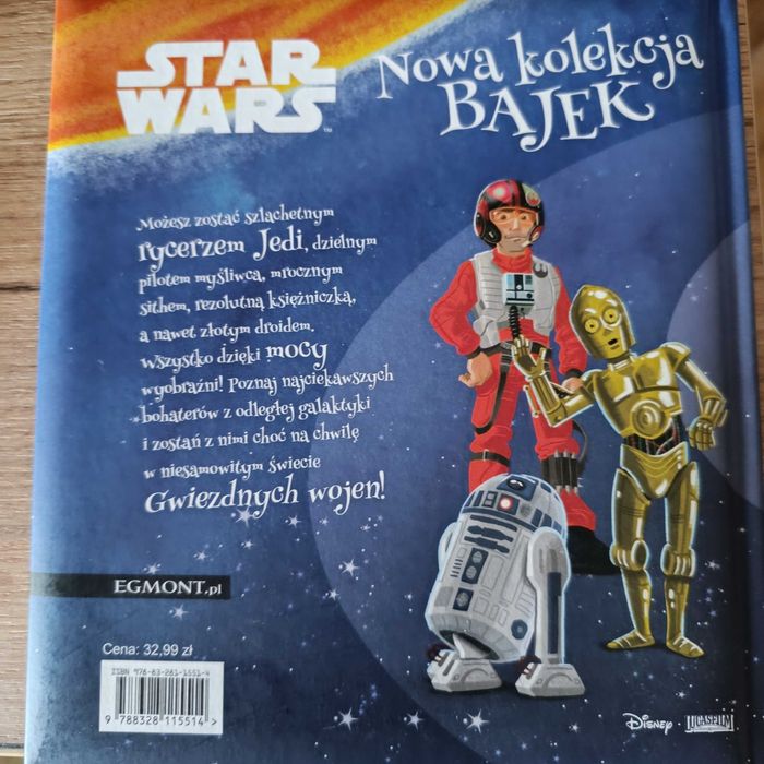 Książka nowa kolekcja bajek STAR WARS