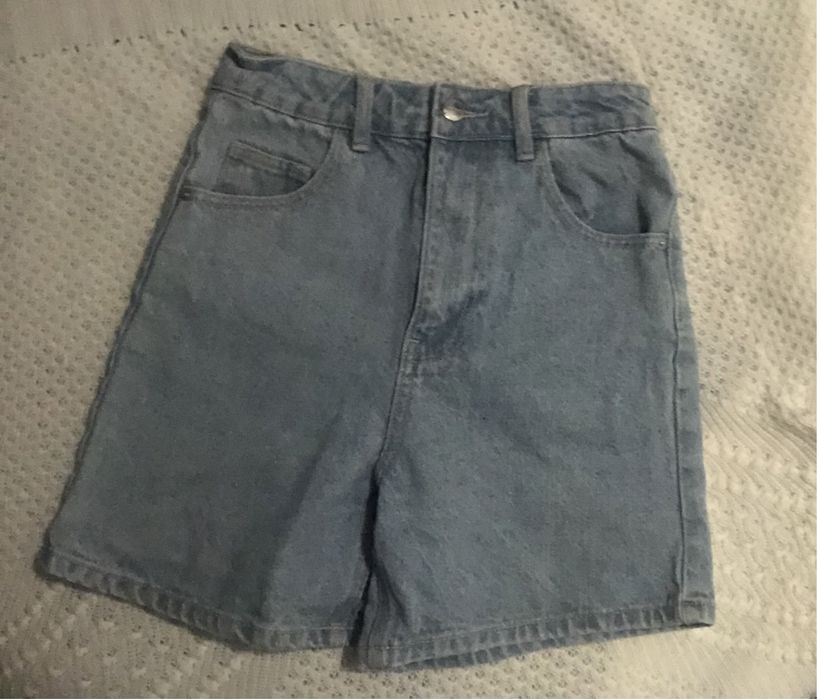 сині шорти cropp