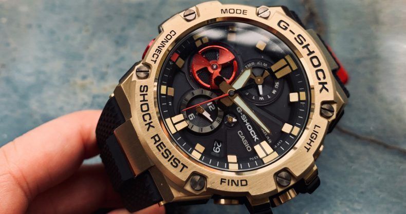 Часы Casio GST-B100RH-1A ! Оригинал! Фирменная гарантия 2 года!