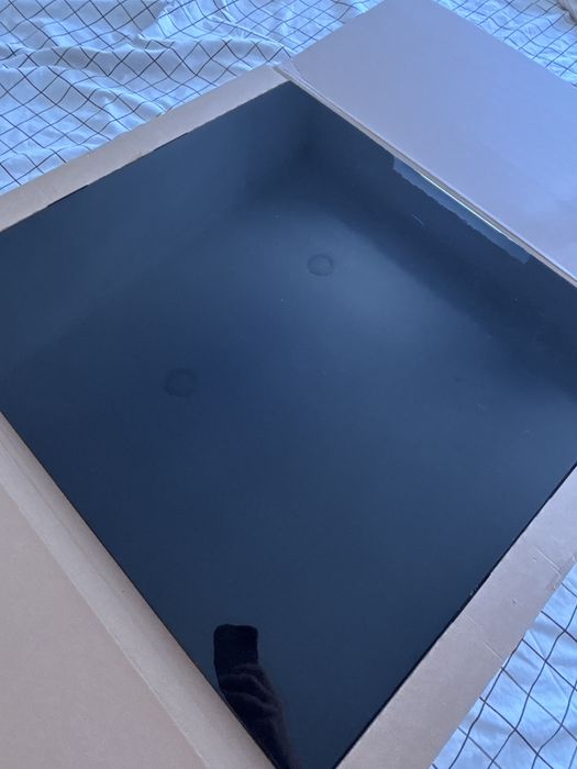 Porta e gavetas móvel tv besta do ikea - preto brilhante