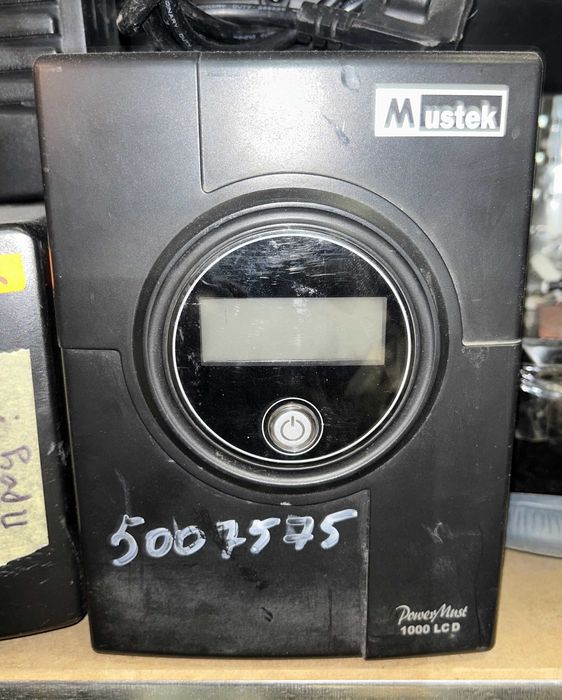 Блок безперебійного живлення, UPS, Mustec PowerMast 1000LCD, 600W