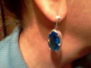 Набор ювелирный, серьги.Читайте