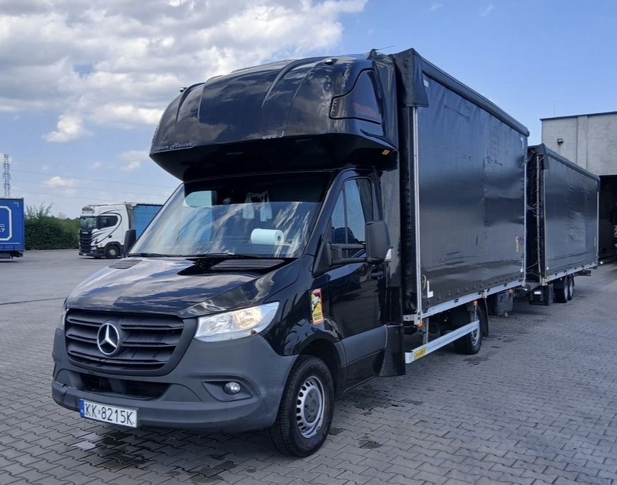 Cesja Mercedes Sprinter 319 3.0 automat zestaw z przyczepą