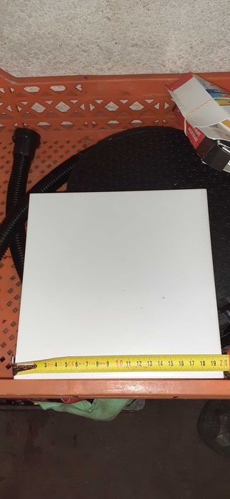 Azulejo branco 20x20 20 unidades