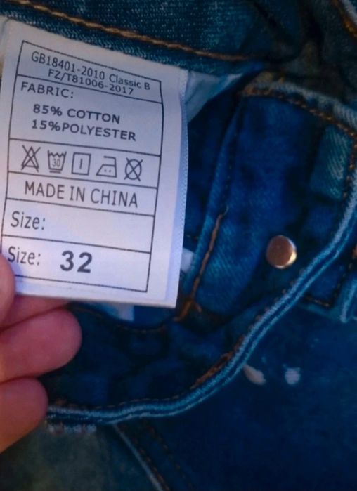 Jeansy męskie z rozdarciami y2k drill jeans