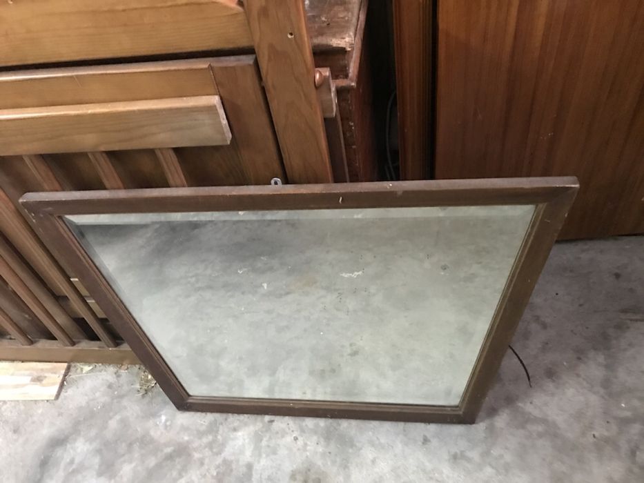 Espelho trapezoidal vintage