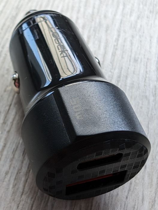 Toocki 50W ładowarka samochodowa USB zwykłe USB c