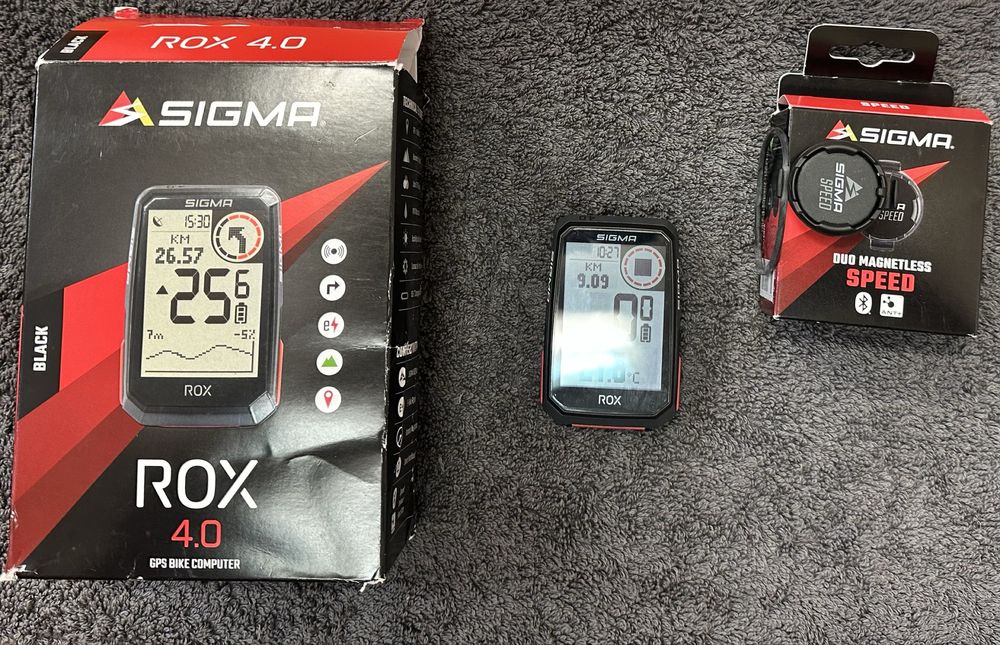 Licznik rowerowy Sigma Rox 4.0 zestaw