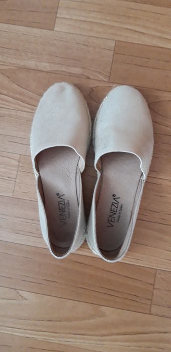 Espadryle skóra nabłyszczana roz.37 Venezia