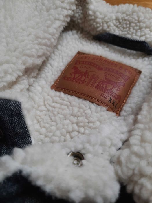 Kurtka Levi Strauss & Co męska ocieplana XXL
